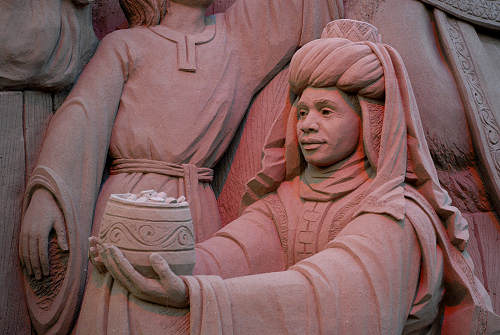 Presepio di sabbia a Jesolo Lido