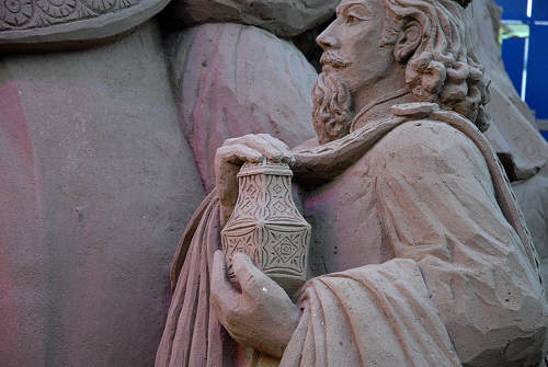 Presepio di sabbia a Jesolo Lido