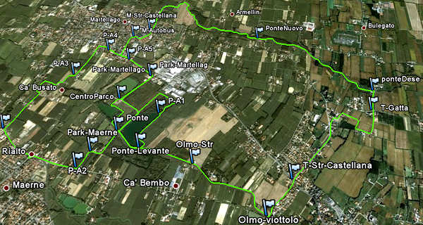 Parco Laghetti di Martellago, anello del Dese