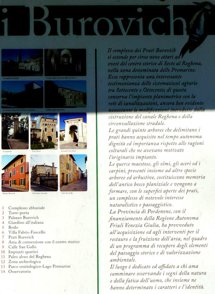 Sesto al Reghena, prati Burovich