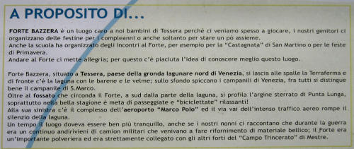 Forte Bazzera a Tessera di Mestre - Venezia