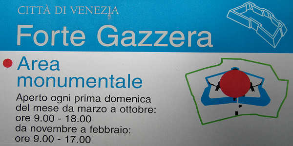 Forte Gazzera a Mestre-Venezia