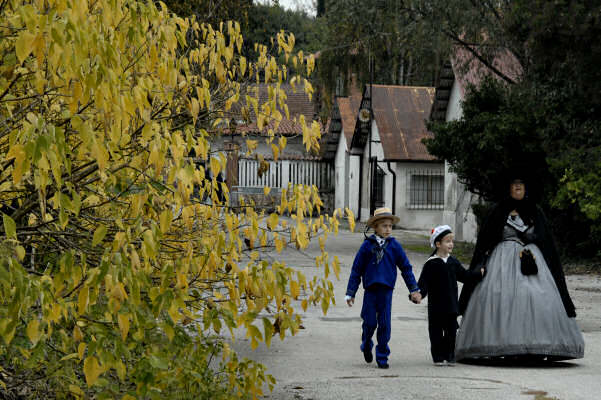 rievocazione storica del 1828 al forte Marghera a Mestre-Venezia