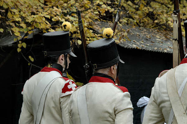 rievocazione storica del 1828 al forte Marghera a Mestre-Venezia