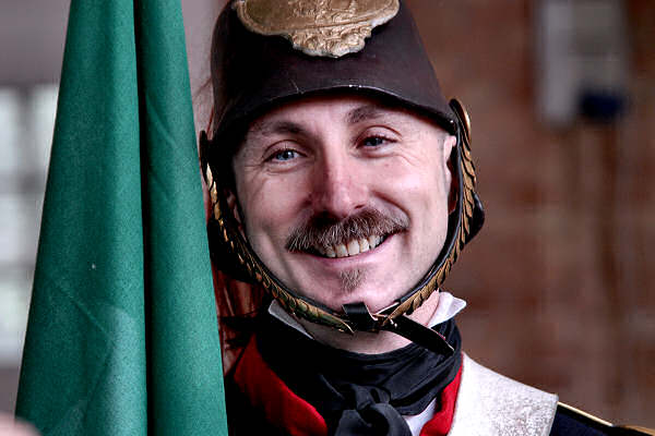 rievocazione storica del 1828 al forte Marghera a Mestre-Venezia