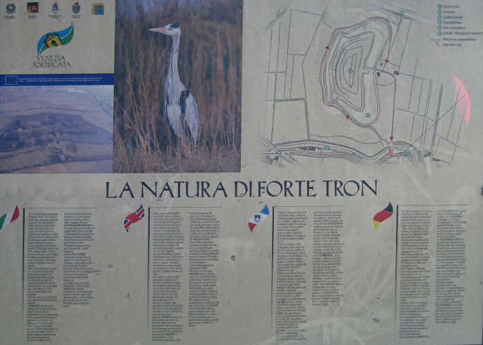 Forte Tron a Venezia-Marghera