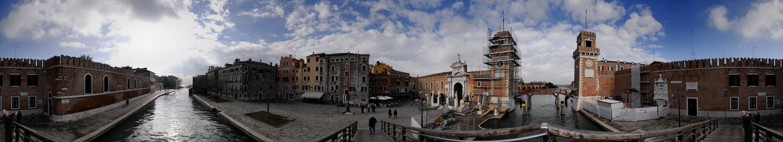 ponte e ingresso dell'Arsenale di Venezia