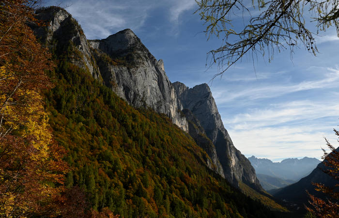 Valle di San Lucano a Taibon Agordino, Col di Pra Cascata di Pont Pale di San Lucano Agner