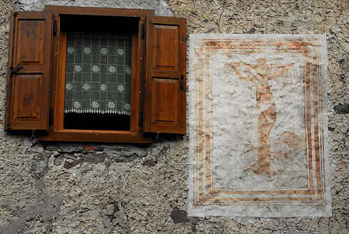 affreschi murali sacri a Canale d'Agordo