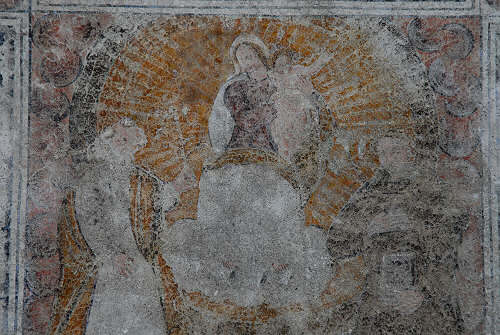 affreschi murali sacri a Canale d'Agordo