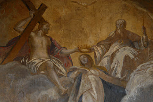 affreschi murali sacri a Canale d'Agordo