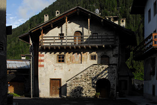 affreschi murali sacri a Canale d'Agordo
