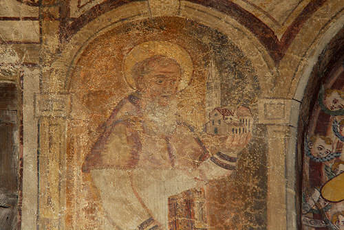 affreschi murali sacri a Canale d'Agordo