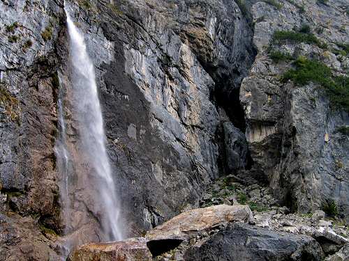 Cascata Comelle - Gares di Canale d'Agordo