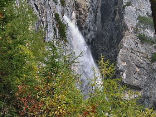 Cascata Comelle - Gares di Canale d'Agordo