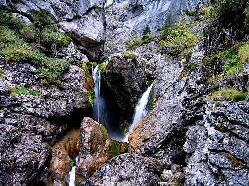 Cascata Comelle - Gares di Canale d'Agordo