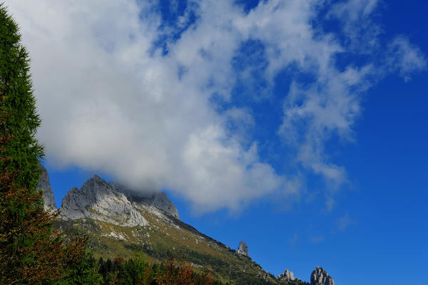 rifugio Scarpa, monte Agner, malga Col di Luna, Frassené Agordino