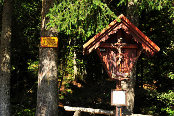 rifugio Scarpa, monte Agner, malga Col di Luna, Frassené Agordino