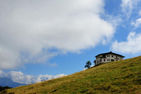 rifugio Scarpa, monte Agner, malga Col di Luna, Frassené Agordino