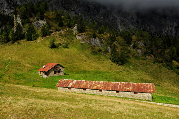 rifugio Scarpa, monte Agner, malga Col di Luna, Frassené Agordino