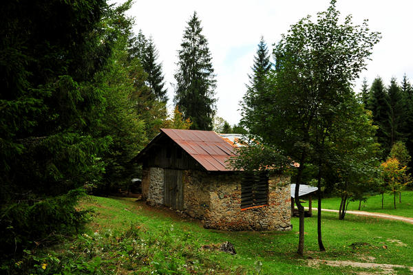 rifugio Scarpa, monte Agner, malga Col di Luna, Frassené Agordino