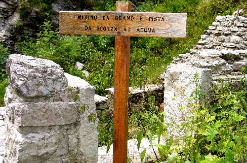 Gallio, mulini e opifici di Valle della Covola