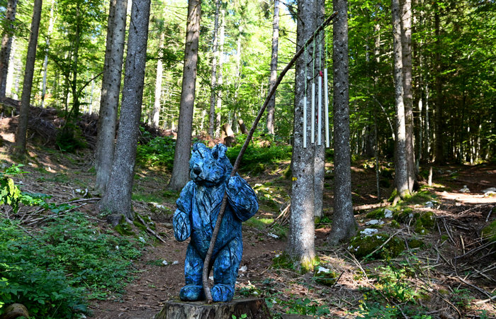 SelvArt, Sentiero Arte Natura a Mezzaselva di Roana, monte Erio