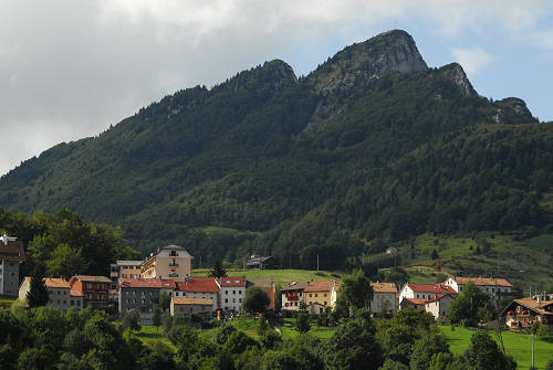 salita al monte Spitz di Tonezza del Cimone