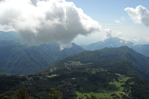 salita al monte Spitz di Tonezza del Cimone