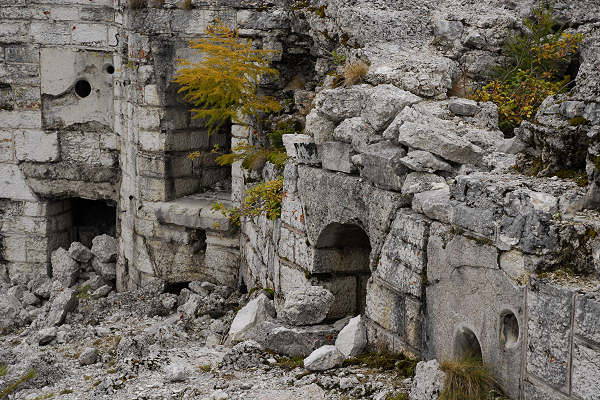 ex forte Dosso delle Somme a Serrada di Folgaria