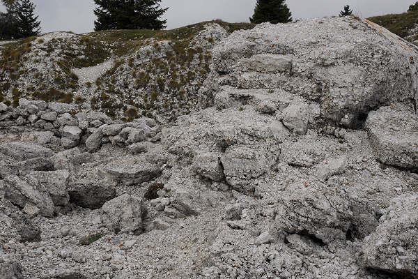 ex forte Dosso delle Somme a Serrada di Folgaria