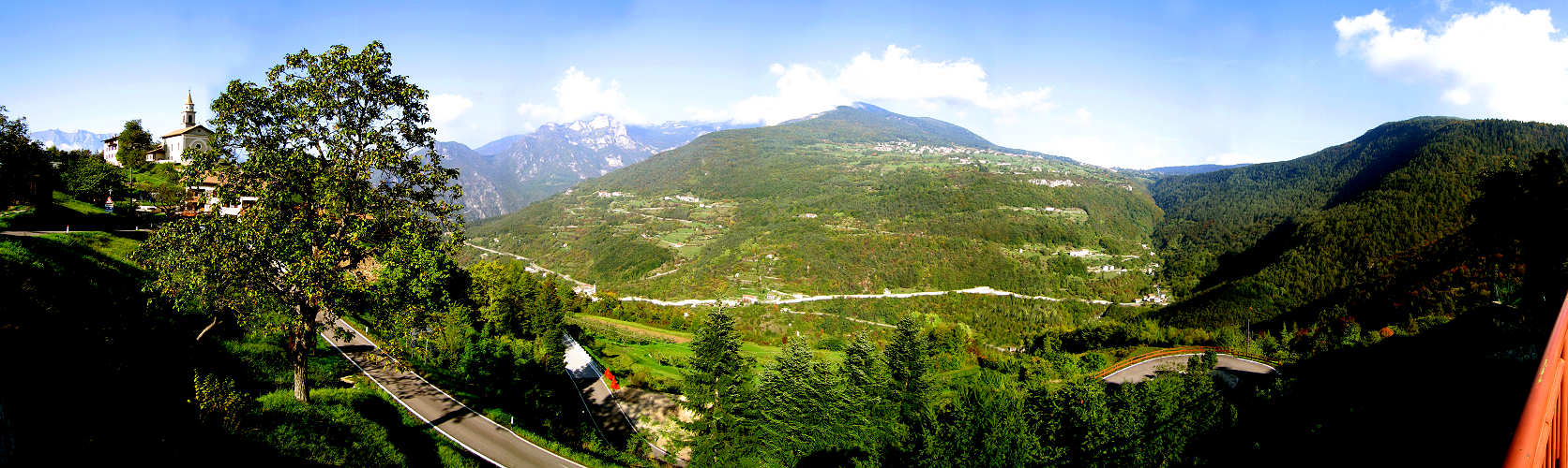 da Guardia verso l'altopiano di Folgaria