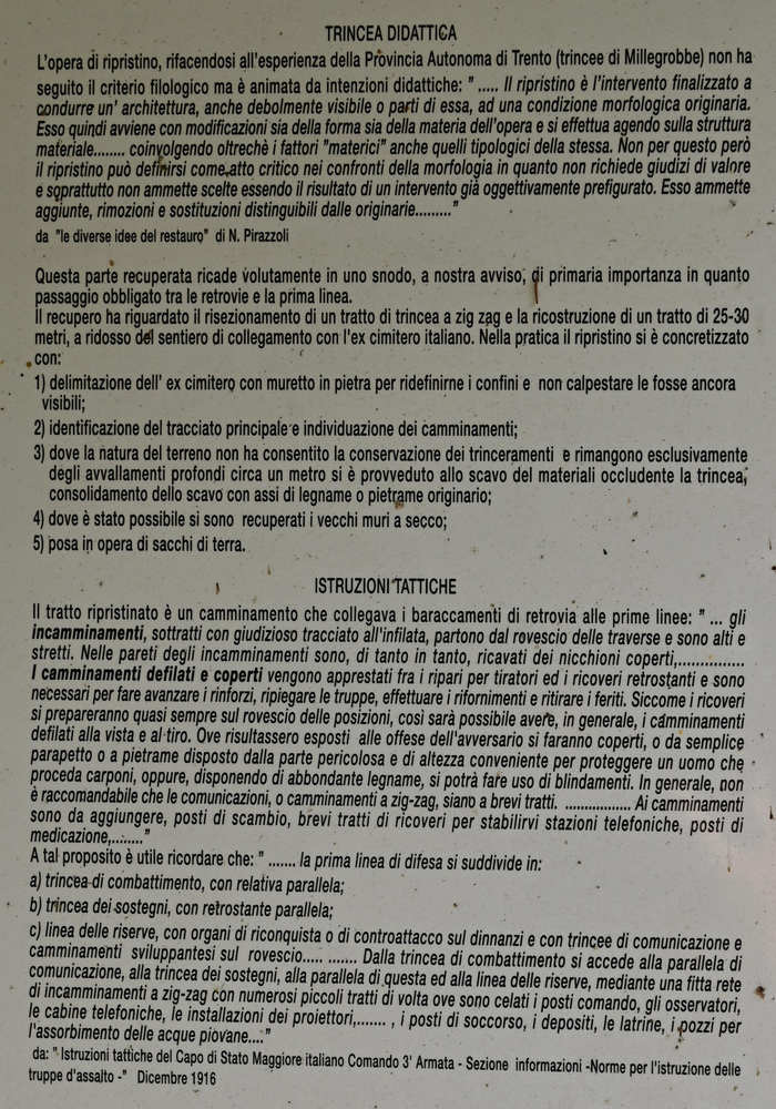 Monte Zebio - Brigata Sassari