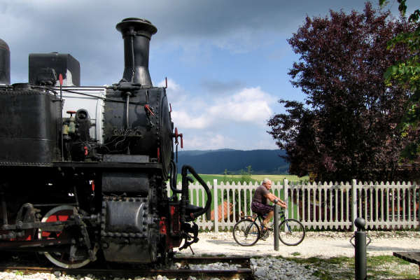 pista ciclabile del trenino