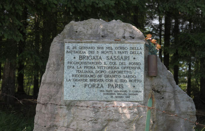 Stoccareddo di Gallio e i Tre Monti, Col del Rosso, Sasso di Asiago