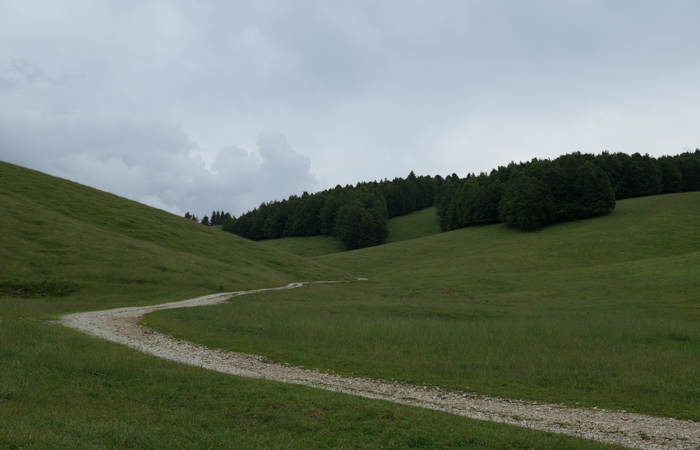Bertigo, casera Stenfle, val di Melago, monte Valbella, passeggiata ai Tre Monti di Gallio
