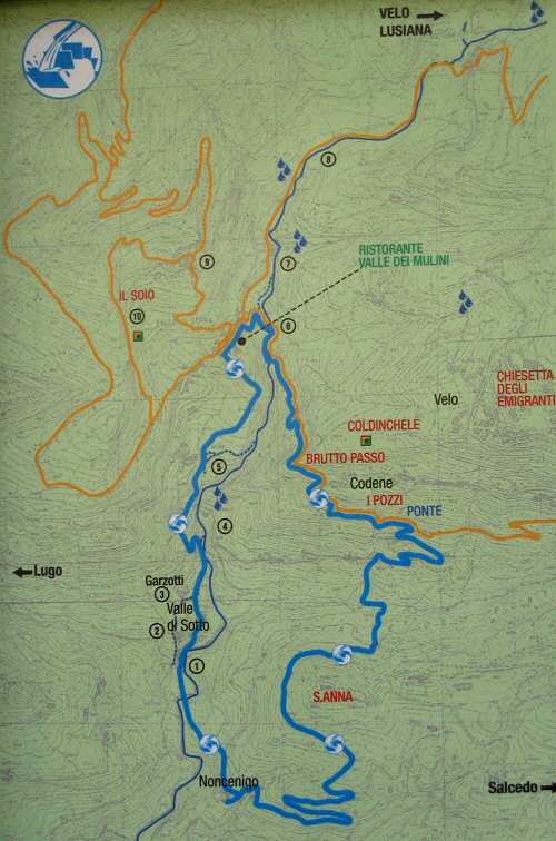 Lusiana - valle dei mulini