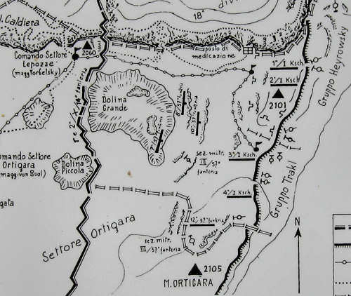 zona monumentale del monte Ortigara - altopiano di Asiago 7 Comuni