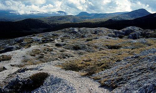 foto del monte Ortigara - altopiano di Asiago 7 Comuni
