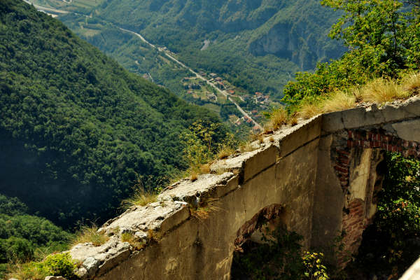 ex Forte Punta Corbin a Tresche-Conca - Asiago, Roana, Valdastico