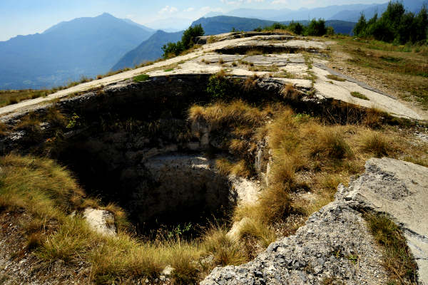 ex Forte Punta Corbin a Tresche-Conca - Asiago, Roana, Valdastico