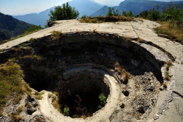 ex Forte Punta Corbin a Tresche-Conca - Asiago, Roana, Valdastico