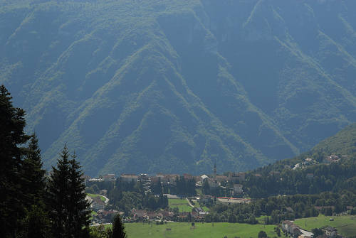 salita al monte Spitz di Tonezza del Cimone