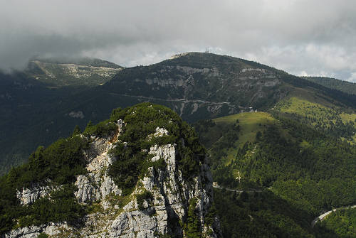 salita al monte Spitz di Tonezza del Cimone