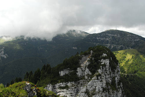 salita al monte Spitz di Tonezza del Cimone