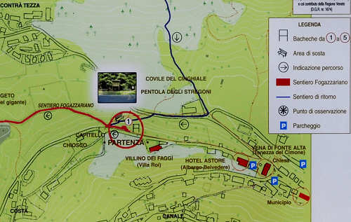 Sentiero fogazzariano a Tonezza del Cimone