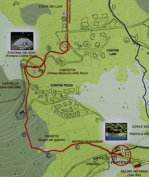 Sentiero fogazzariano a Tonezza del Cimone