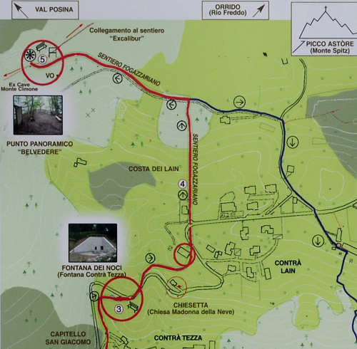 Sentiero fogazzariano a Tonezza del Cimone