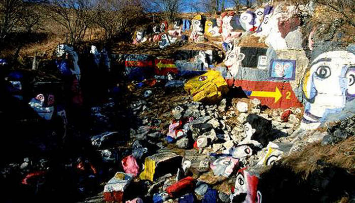 Cava dipinta a Rubbio, Altopiano Asiago