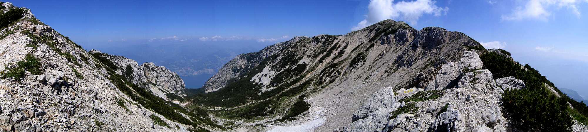 punta Telegrafo al monte Baldo